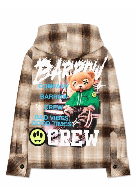 Camicia a quadri BARROW KIDS | F6BKJBSI085013